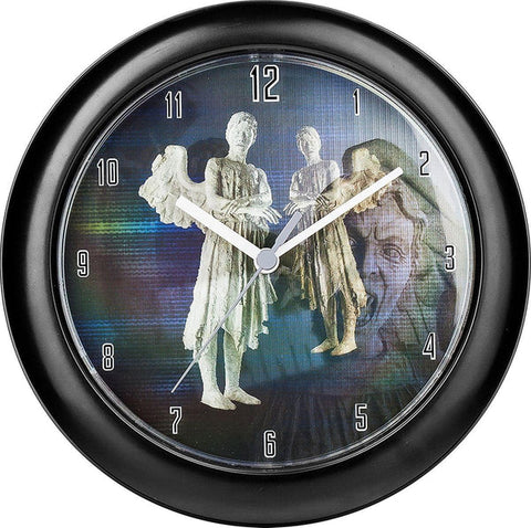 DOCTOR WHO WEEPING ANGEL LENTICULAR WALL CLOCK