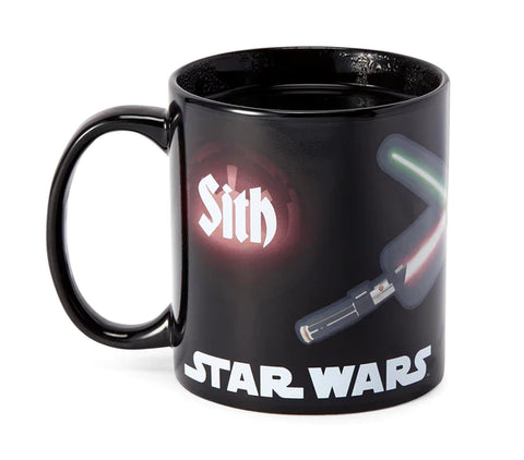 STAR WARS JEDI/SITH CLASH - 20OZ HEAT-REVEAL CERAMIC MUG