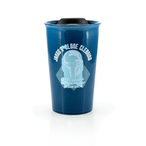 STAR WARS JANGO FETT MUG | RETRO-STYLE STAR WARS COLLECTIBLE CUP | 12 OUNCES