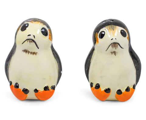 STAR WARS PORGS SALT & PEPPER SHAKERS | OFFICIAL STAR WARS CERAMIC SPICE SHAKERS