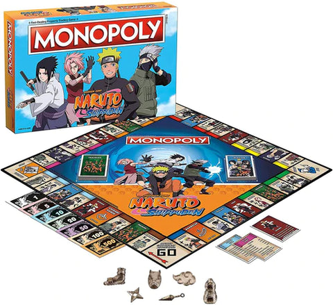 NARUTO MONOPOLY BOARDGAME