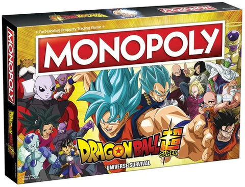 DRAGON BALL SUPER MONOPOLY BOARD GAME | FOR 2-6 PLAYERS