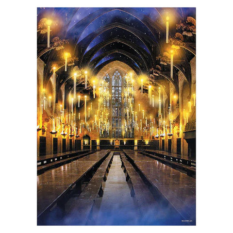 HARRY POTTER GREAT HALL 1000 PIECE JIGSAW PUZZLE