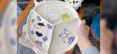 Use Squishmallow Plates & Cups