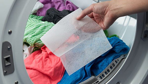 Use Clothes Dryer with Softener Sheets