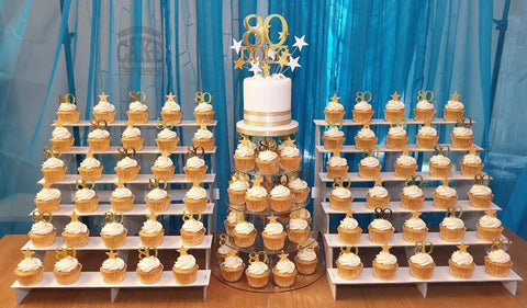 Wedding Party Cupcake Display (Acrylic)