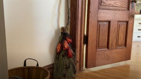 Witch Broom Decor