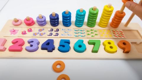 Wooden Number Toy