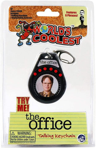 World's Coolest The Office Dwight Talking Keychain