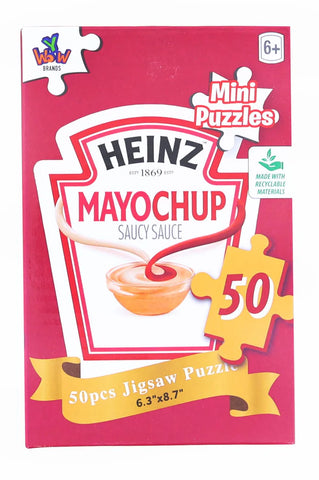 HEINZ 50 PIECE MINI JIGSAW PUZZLE | MAYOCHUP