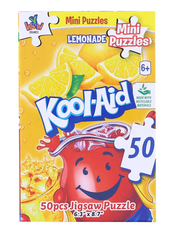 KOOL-AID 50 PIECE MINI JIGSAW PUZZLE | LEMONADE