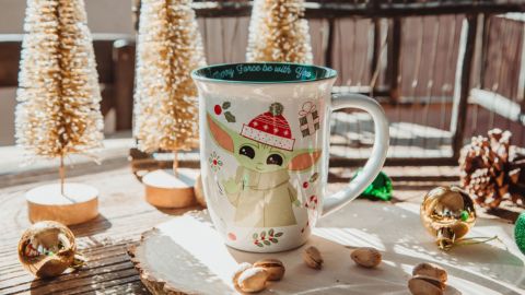 Yoda Christmas Mug