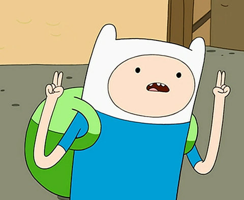 ”You’re letting your brain dial turn your fear volume up.” (Finn the Human)