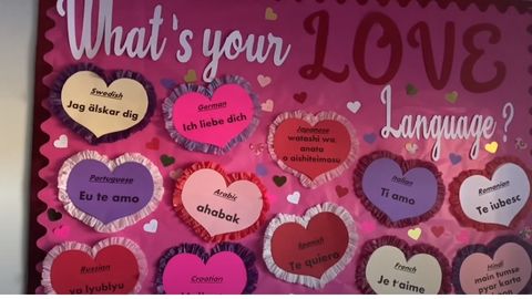 valentine board