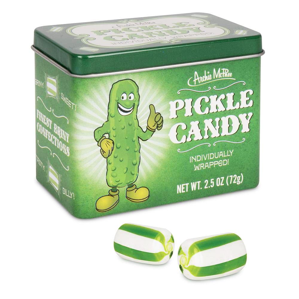 Archie McPhee Pickle Flavored Candy , 2.5 Ounce
