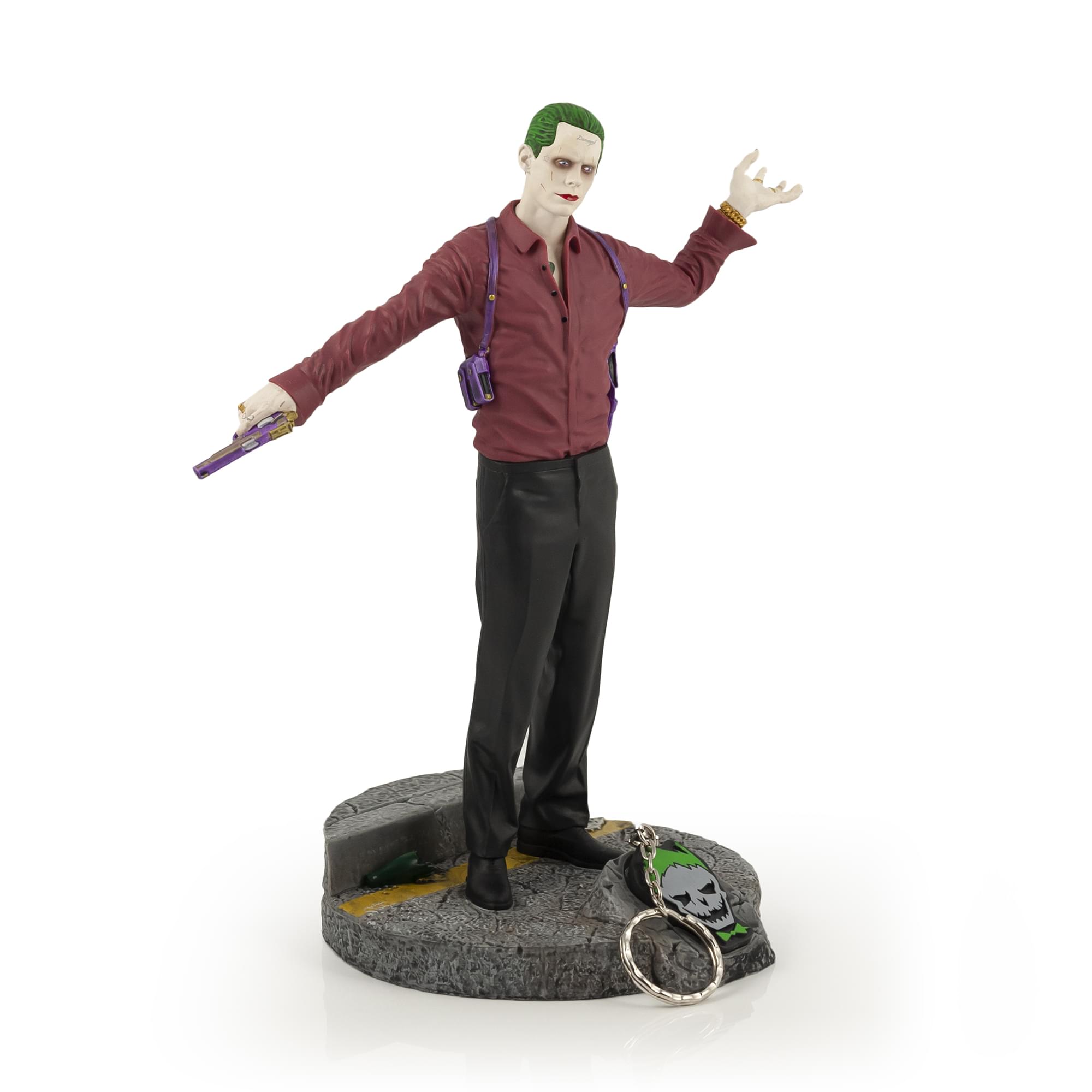 DC Suicide Squad Joker Finders Keypers Statue , Suicide Squad Key Holder Figure