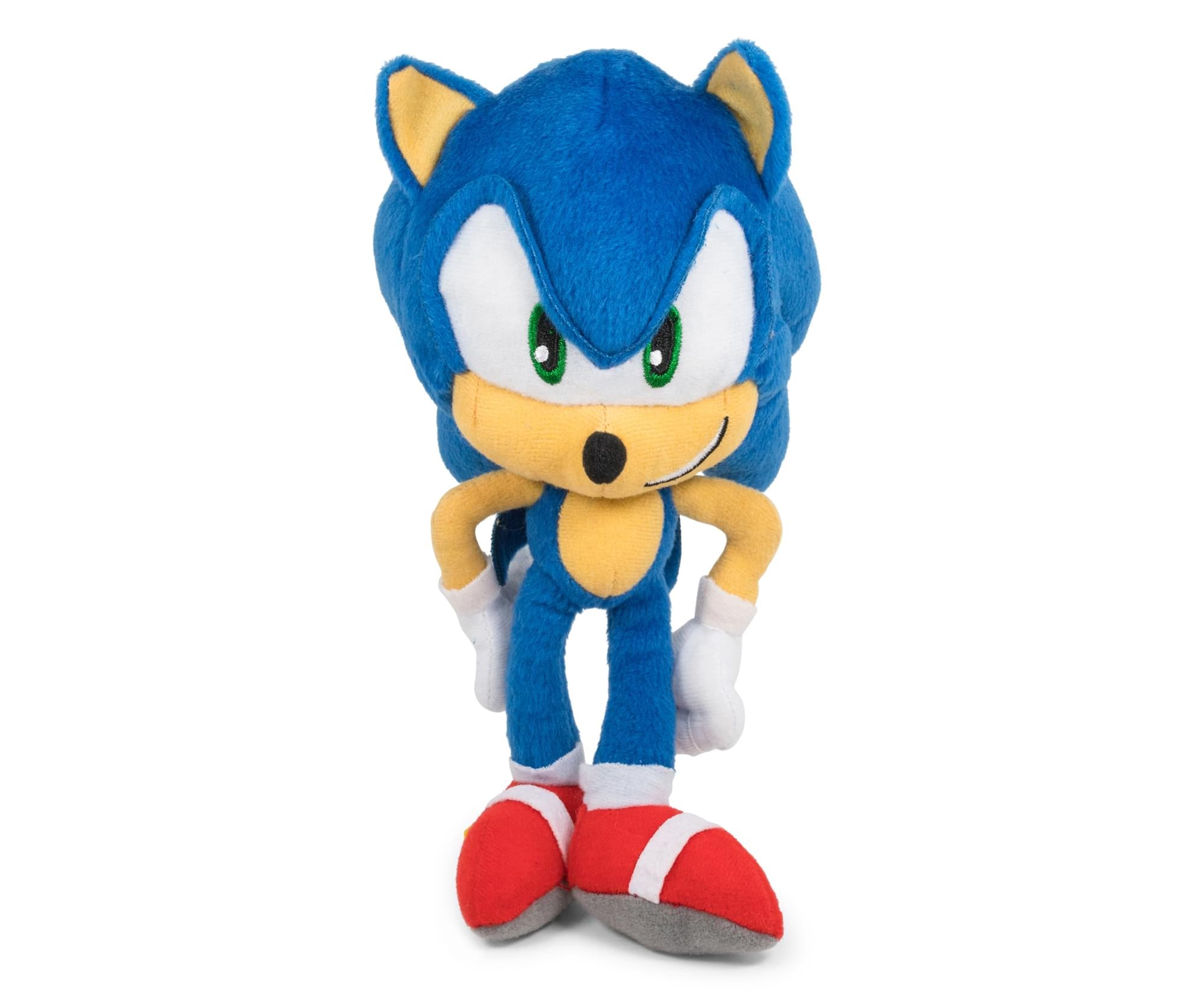 Sonic The Hedgehog Collector Plush Toy Clip-On , 8 Inches Tall