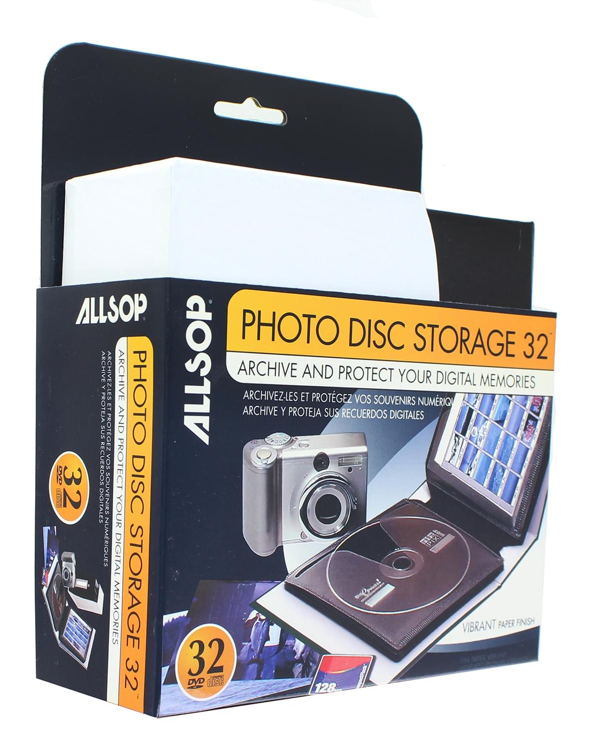 Allsop Photo Disc Storage Album , Holds Up To 32 Discs