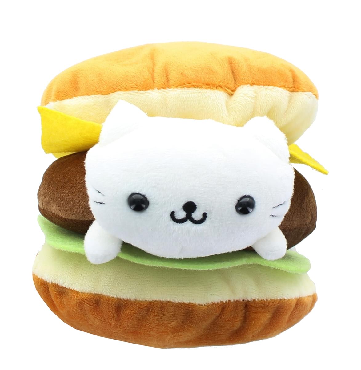 Nyan Nyan Nyanko 5 Inch Plus - Nyanko Cheeseburger