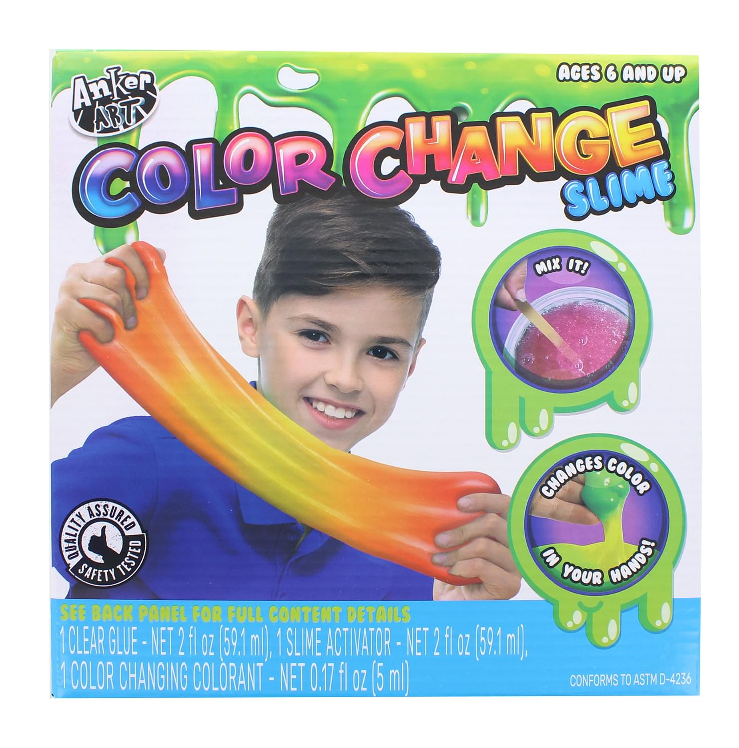 Deluxe Slime Kit , Color Change