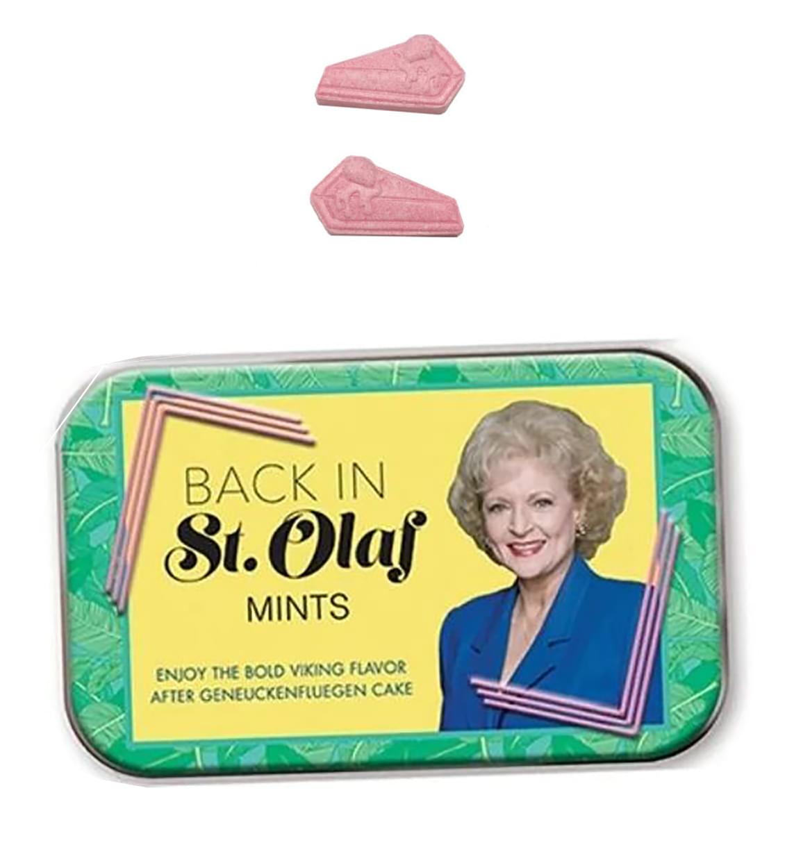 The Golden Girls Stay Golden Mints In Collectible Tin , Back In St.Olaf