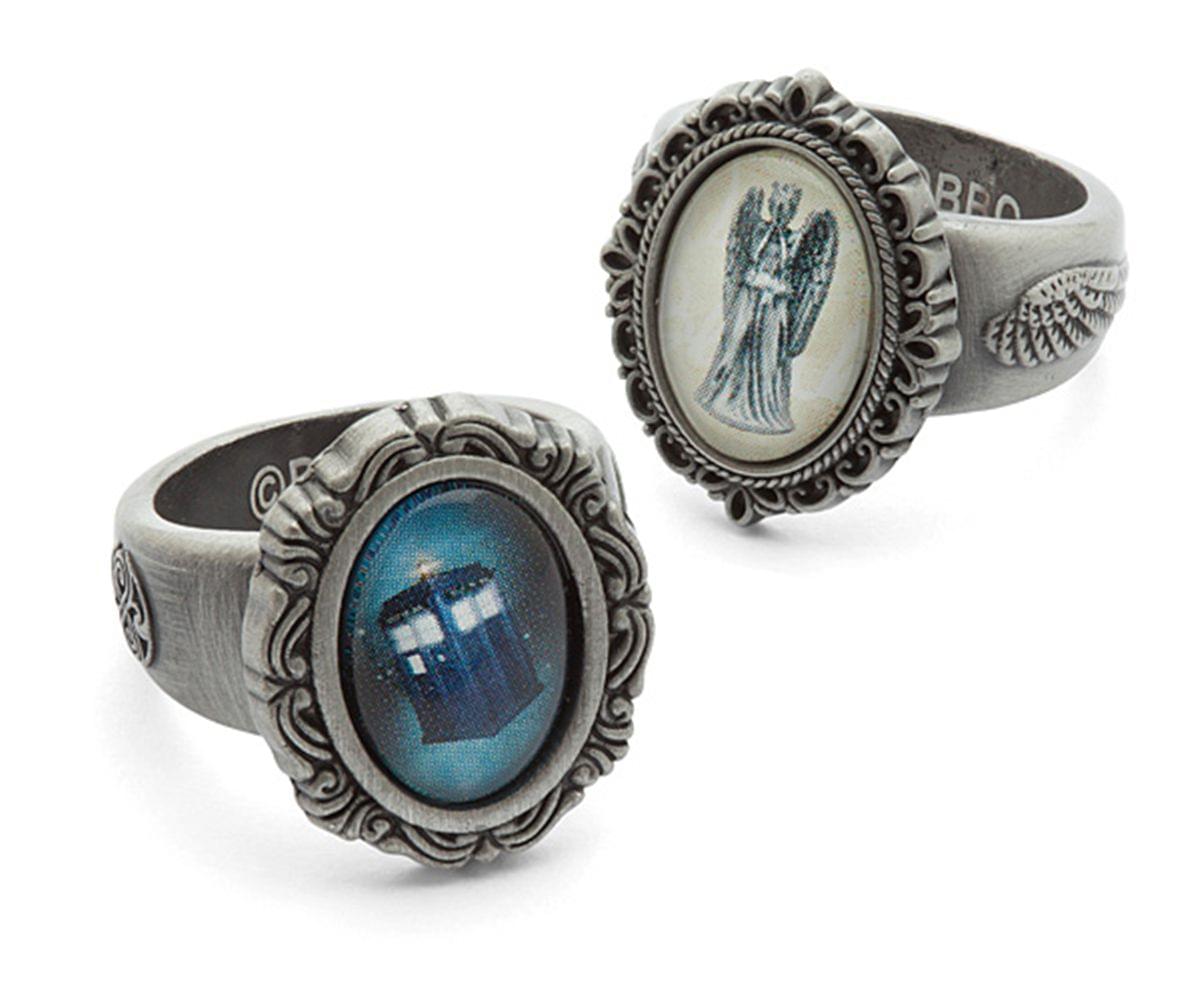 Doctor Who TARDIS Cameo Ring