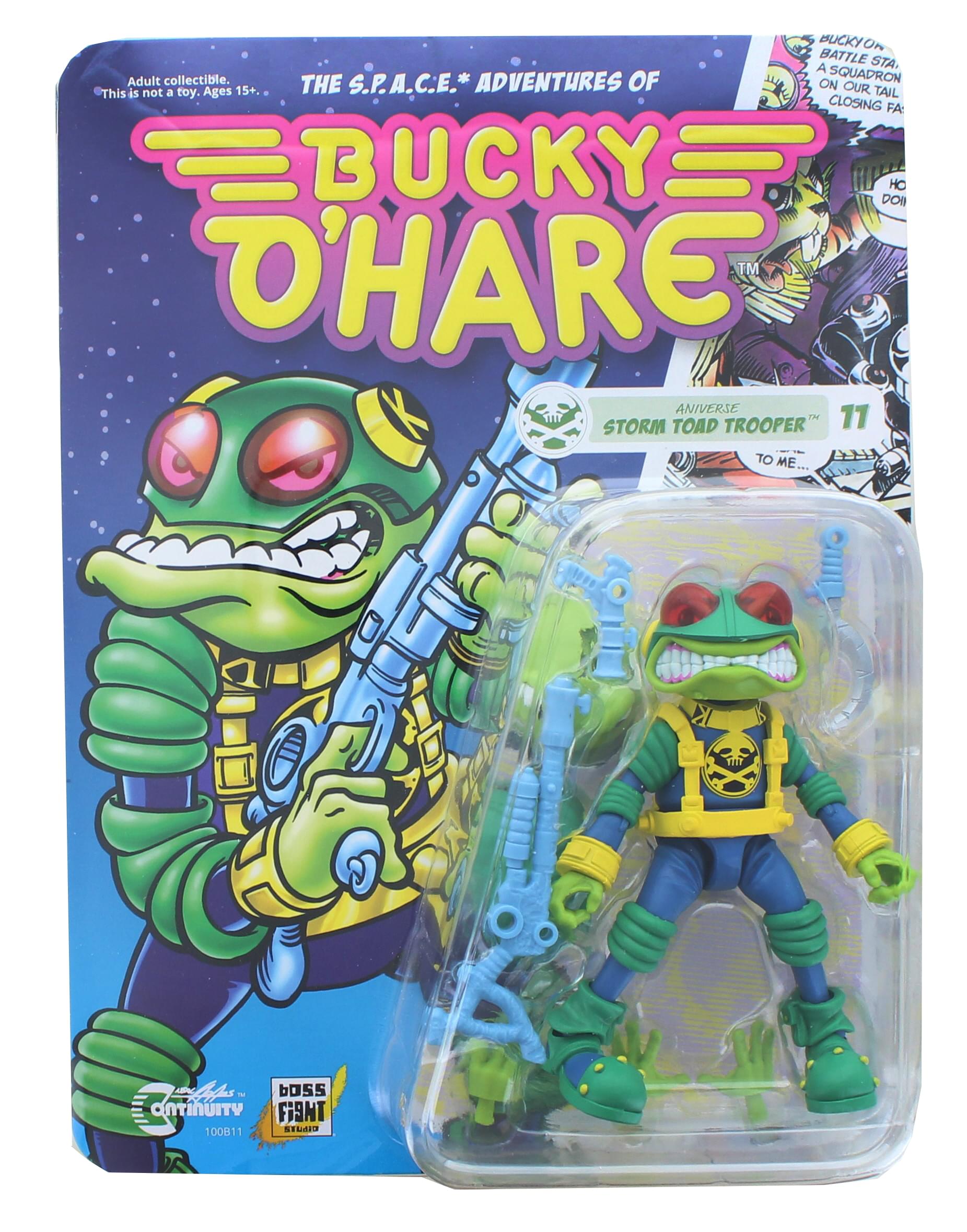 Bucky O Hare Wave 2 Action Figure , Aniverse Storm Toad Trooper