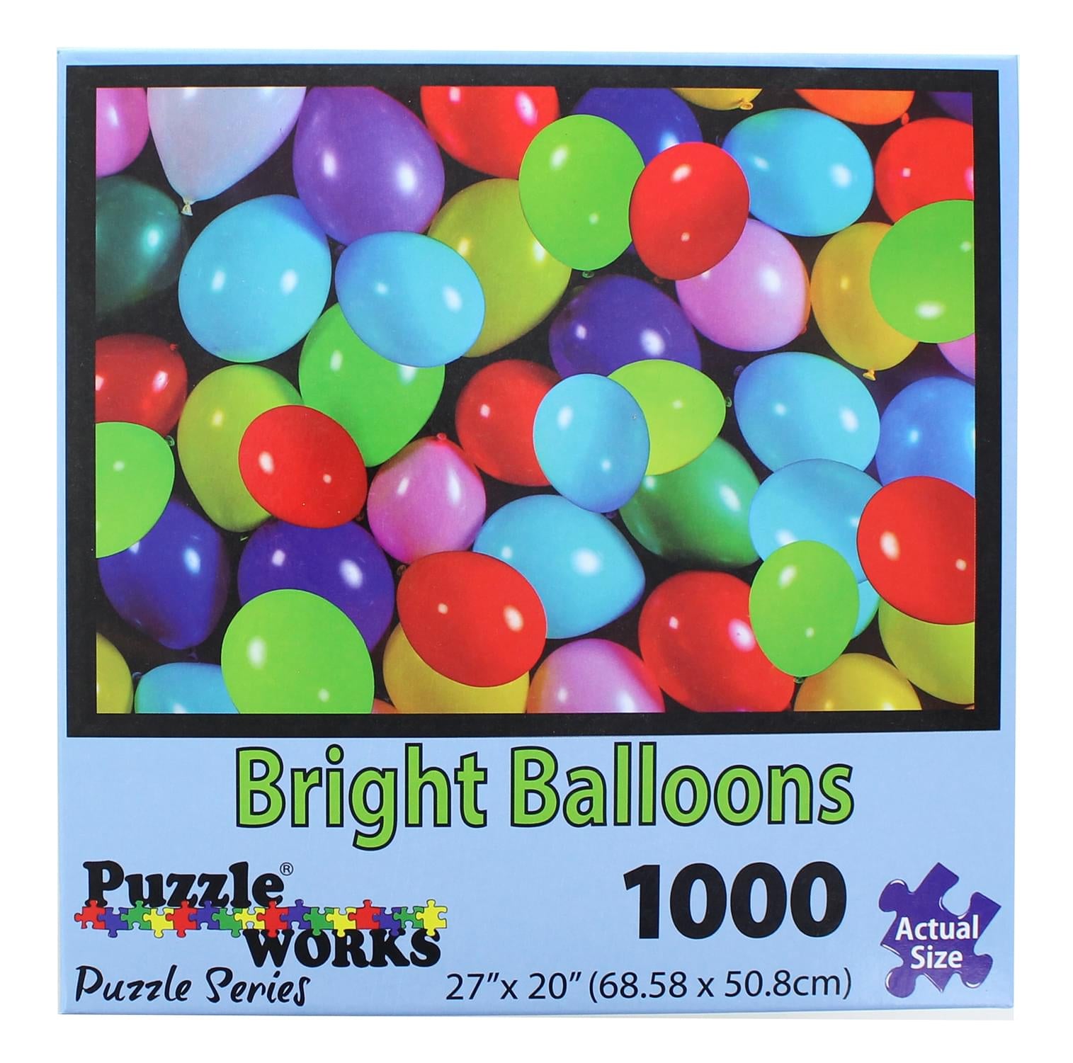 PuzzleWorks 1000 Piece Jigsaw Puzzle , Balloons