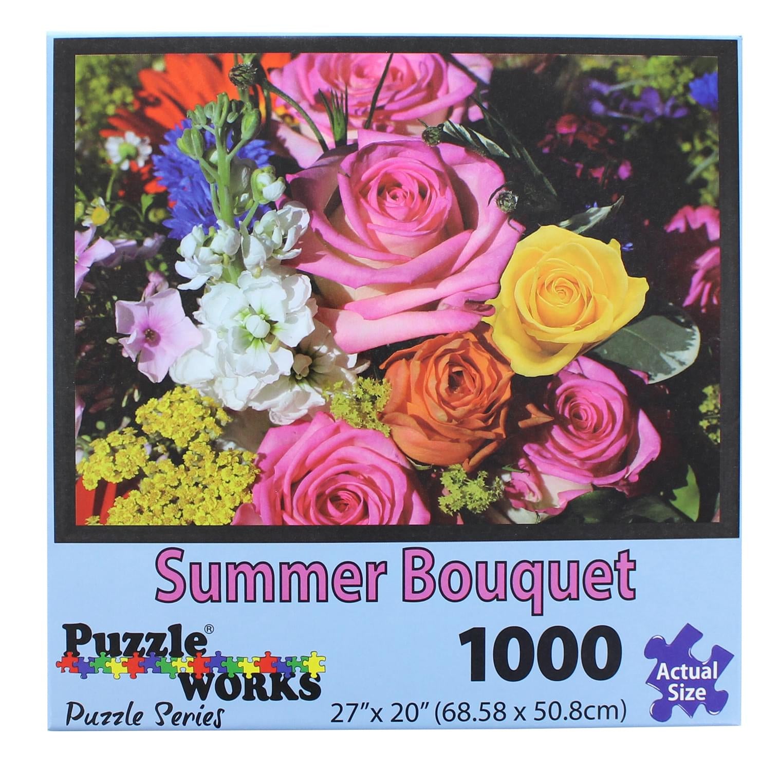 PuzzleWorks 1000 Piece Jigsaw Puzzle , Summer Bouquet