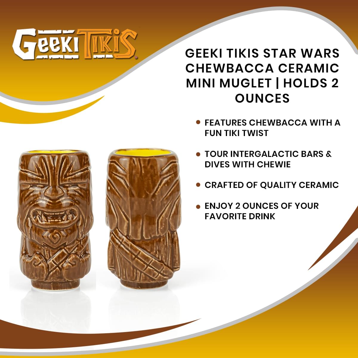 chewbacca tiki mug