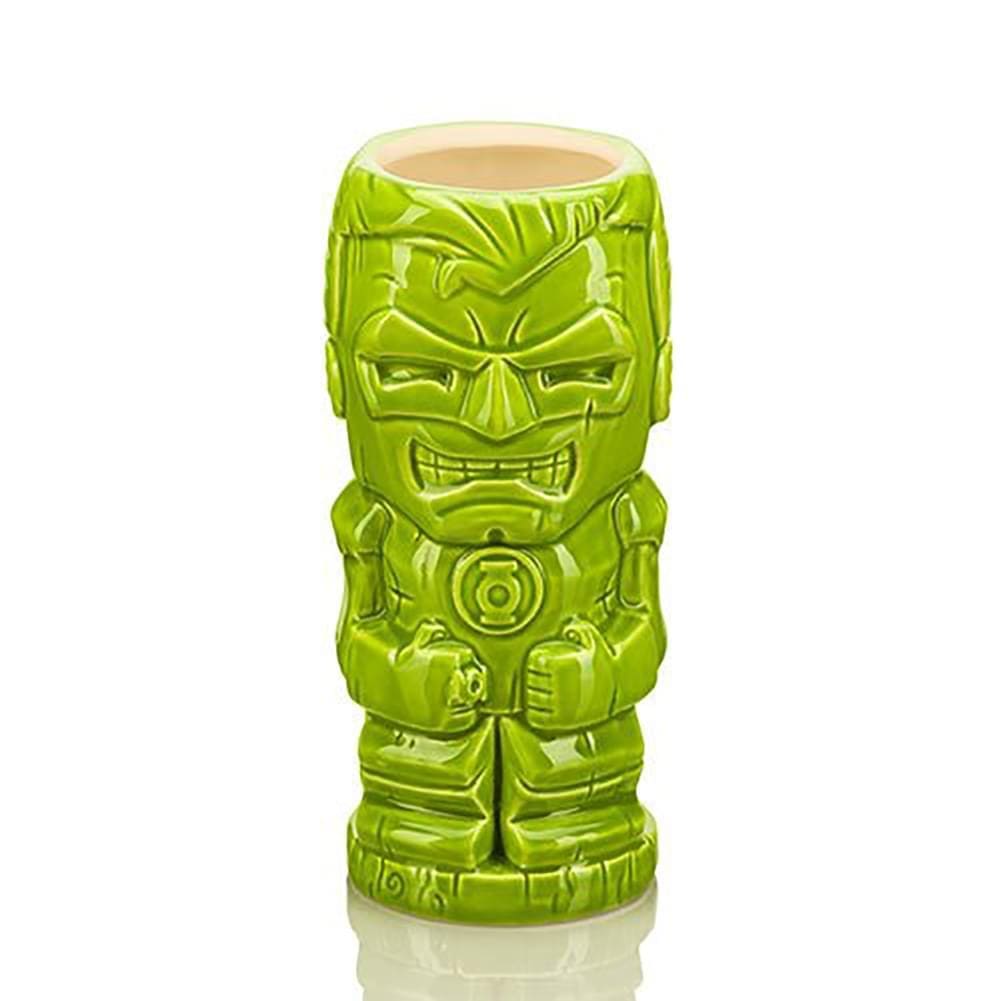 DC Comics Geeki Tikis Green Lantern 16 Oz Mug , Lime Green