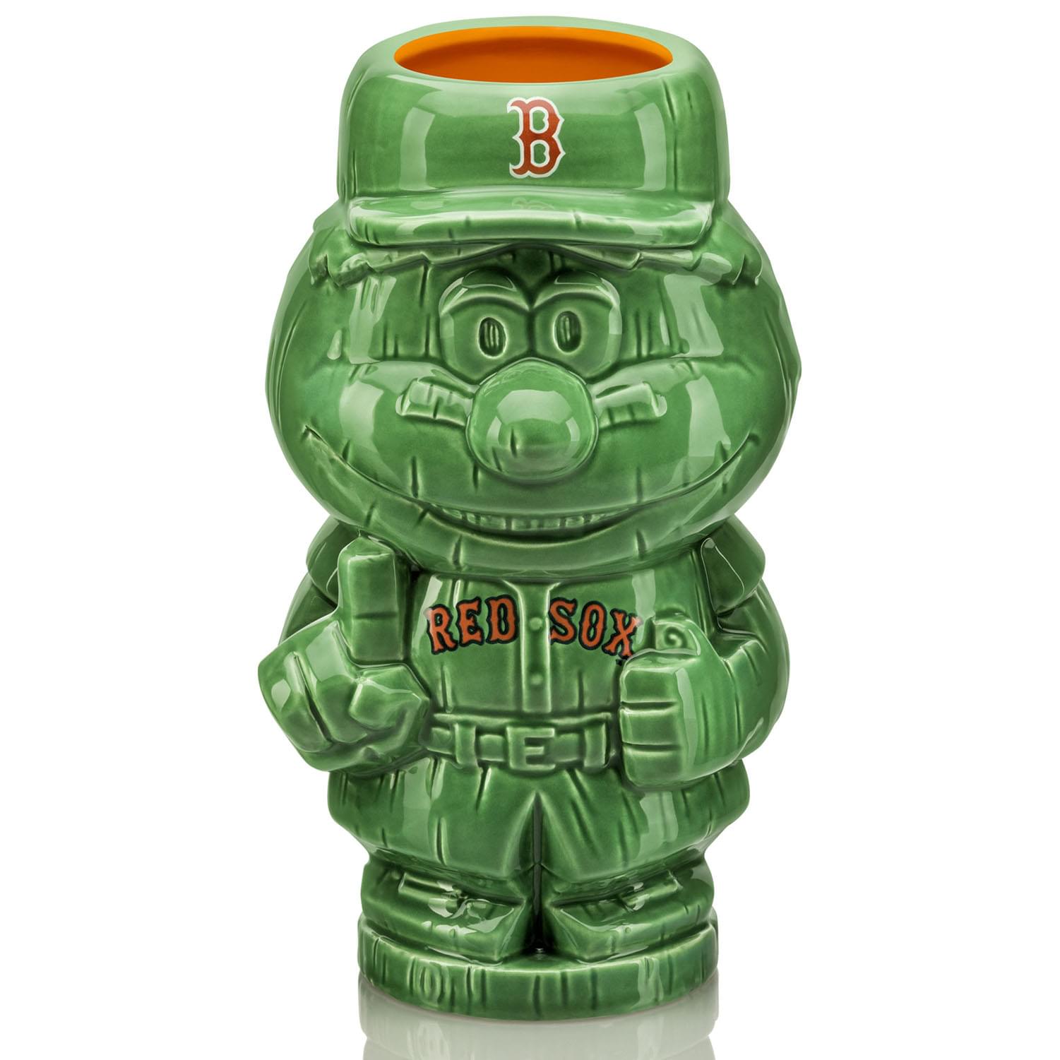 Geeki Tikis MLB Mascot Ceramic Mug , Boston Red Sox, Wally The Green Monster