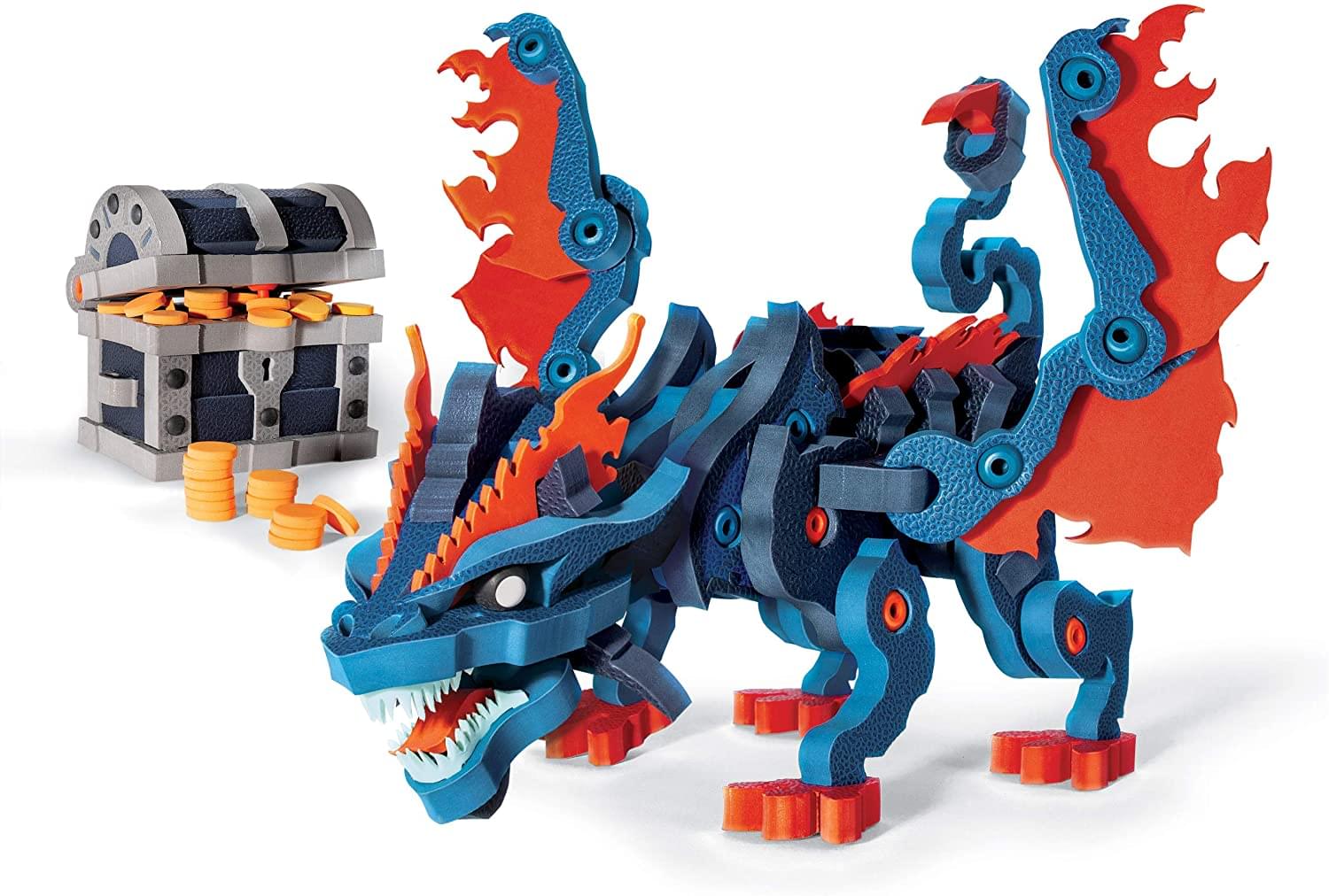 Bloco 240 Piece Construction Set , Treasure Keeper Dragon