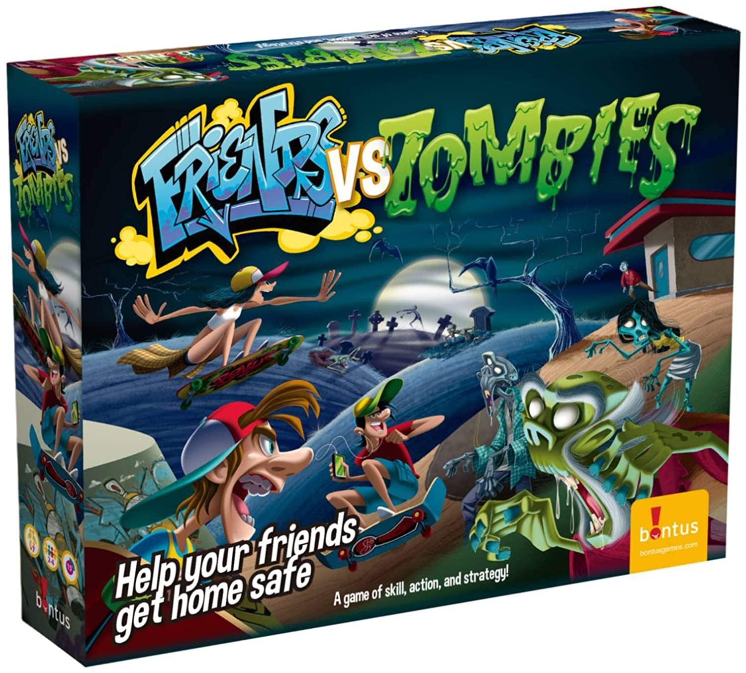 Friends Vs Zombies Family Board Game , For 2-4 Players