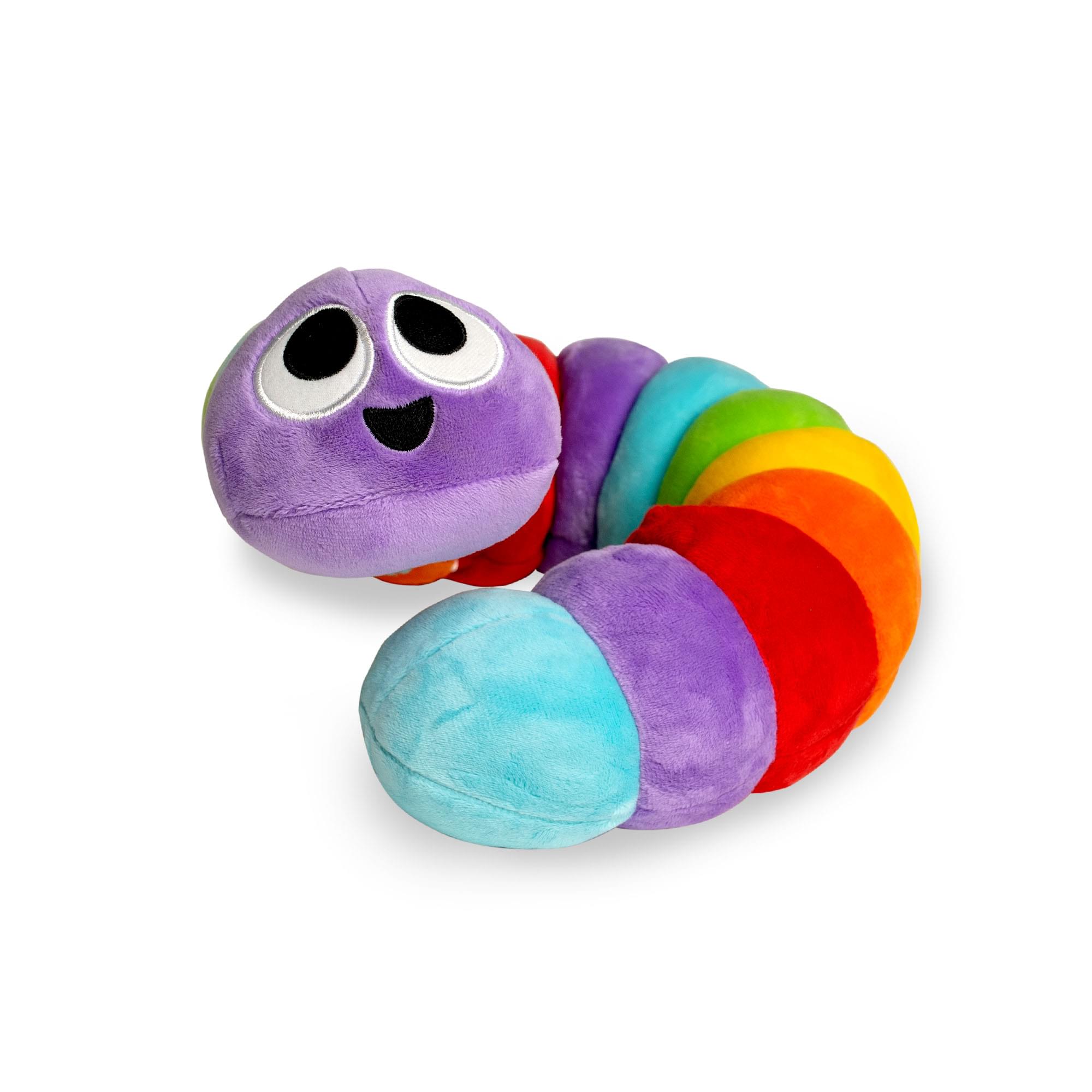 Slither IO Jumbo 24 Inch Bendable Plush , Rainbow