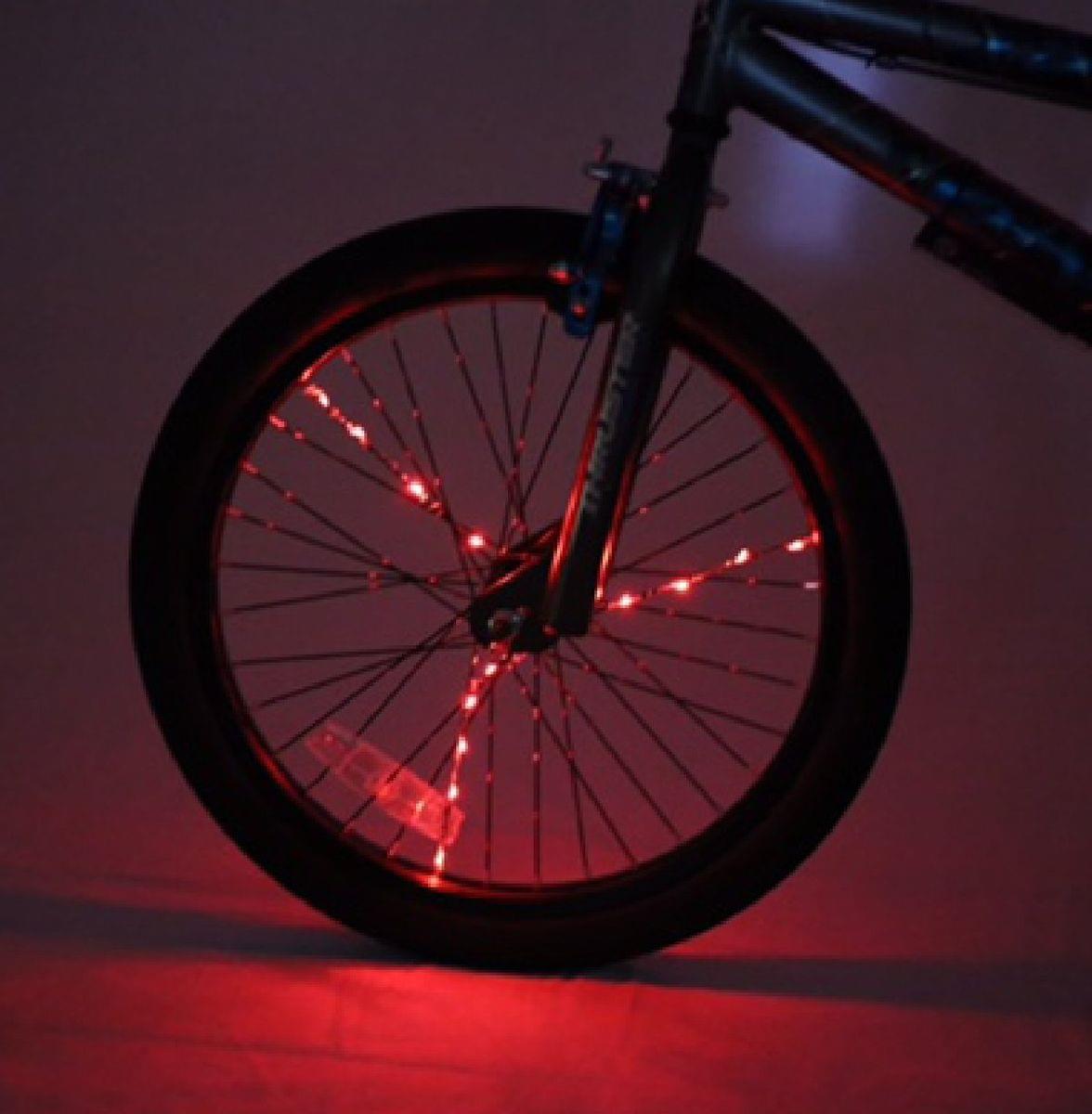 Spoke Brightz LED Bicycle Spoke Accessory, Red | Free Shipping - Toynk Toys