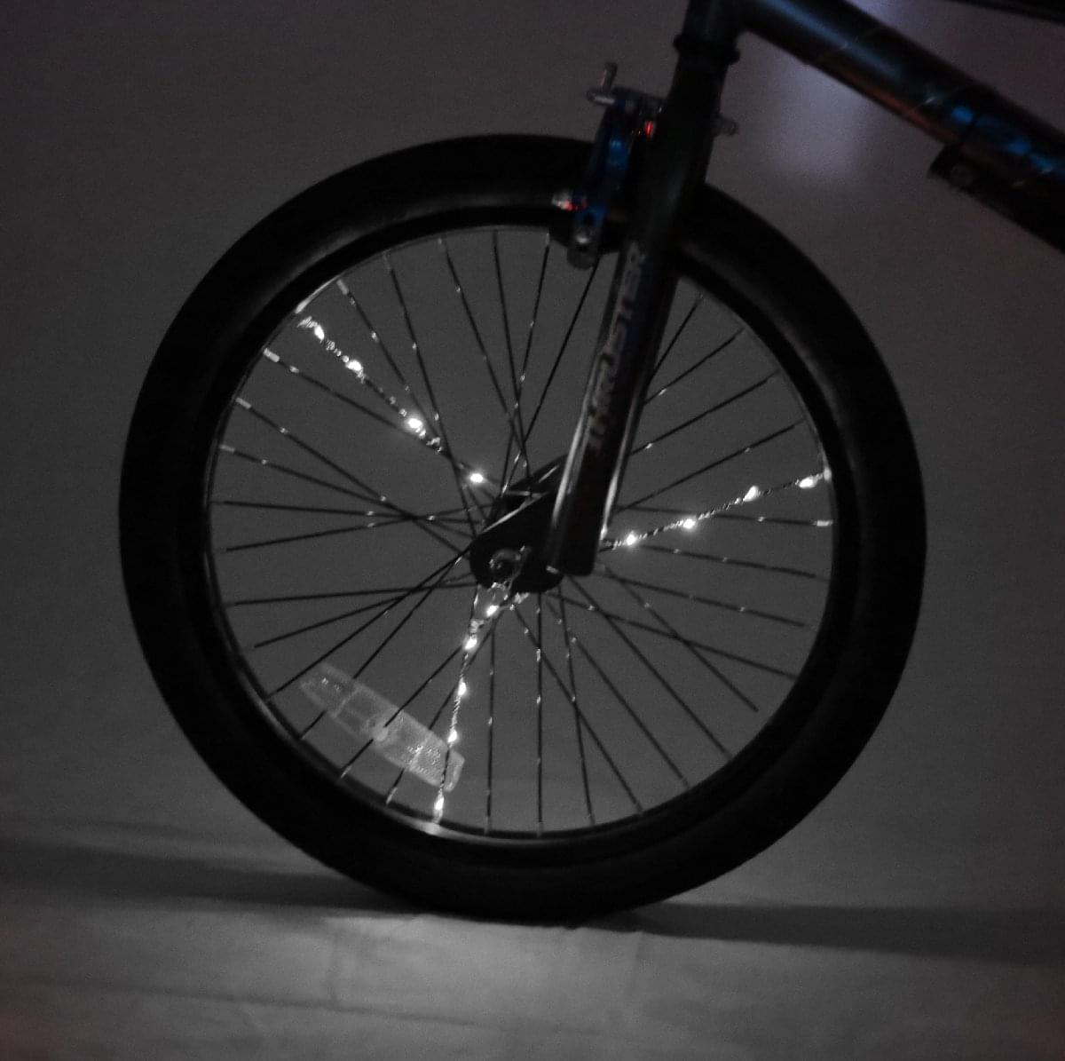 Spoke Brightz LED Bicycle Spoke Accessory, White