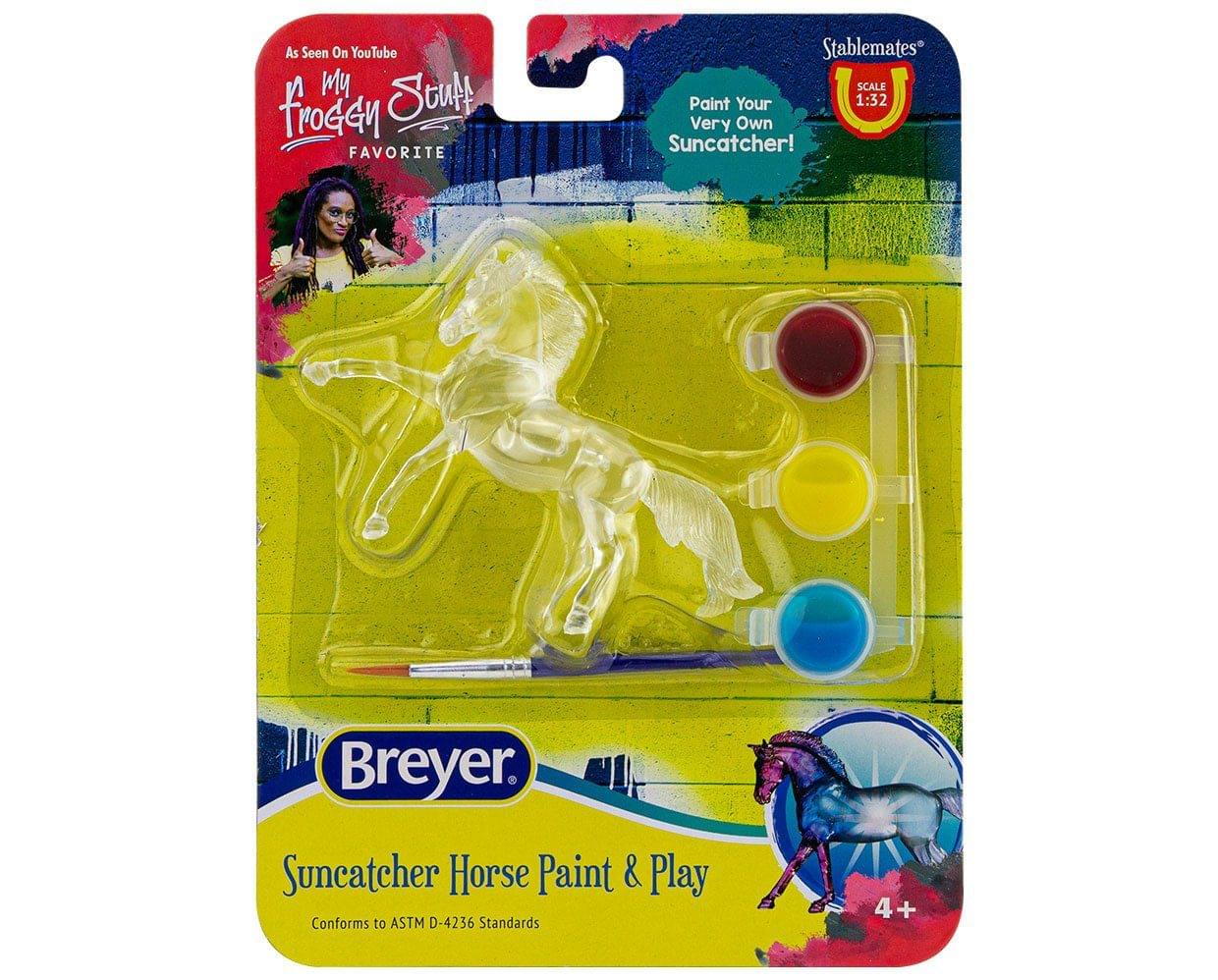 Breyer Suncatcher Horse Paint & Play DIY Set , Andalusian