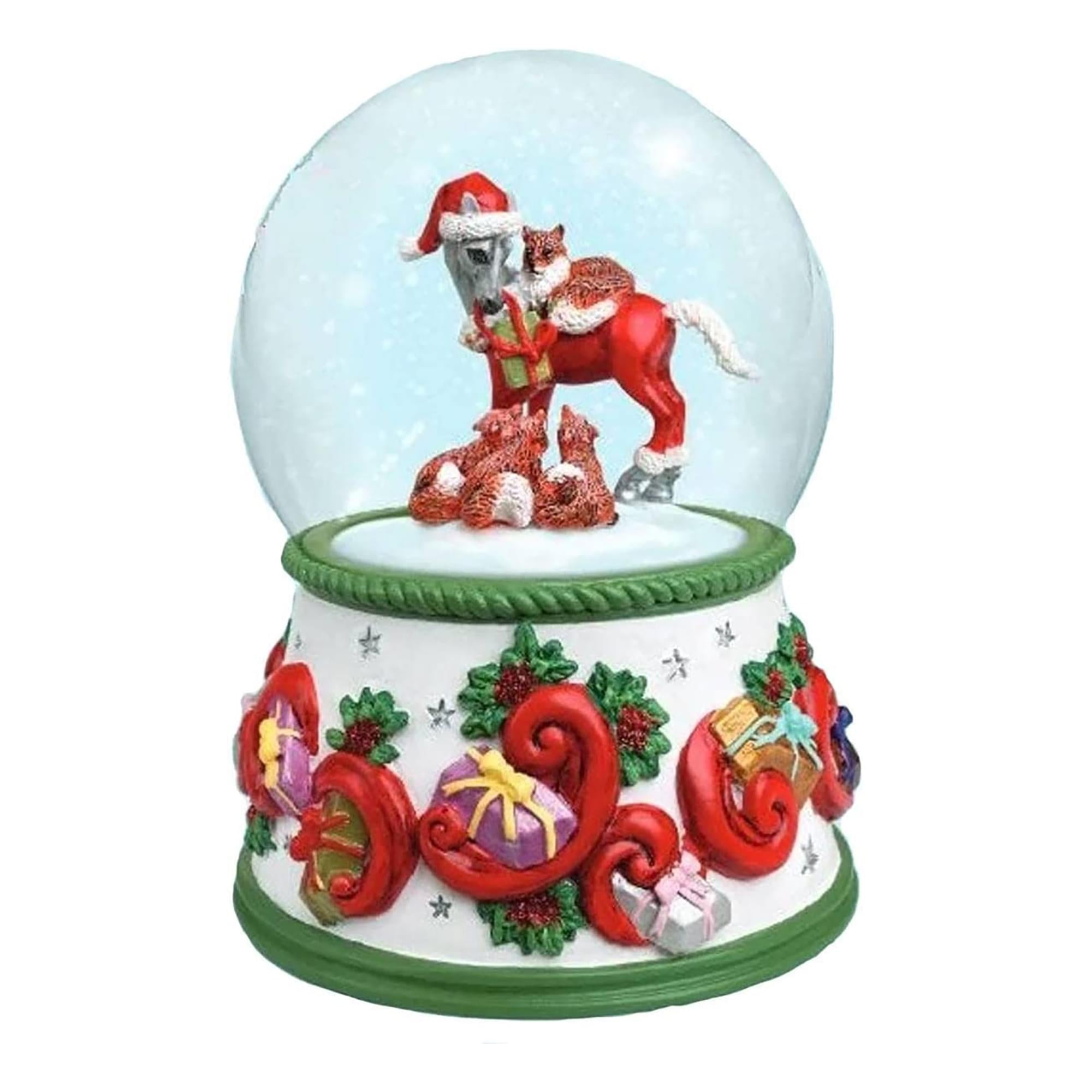 Breyer 2022 Musical Snow Globe , Forest Friends