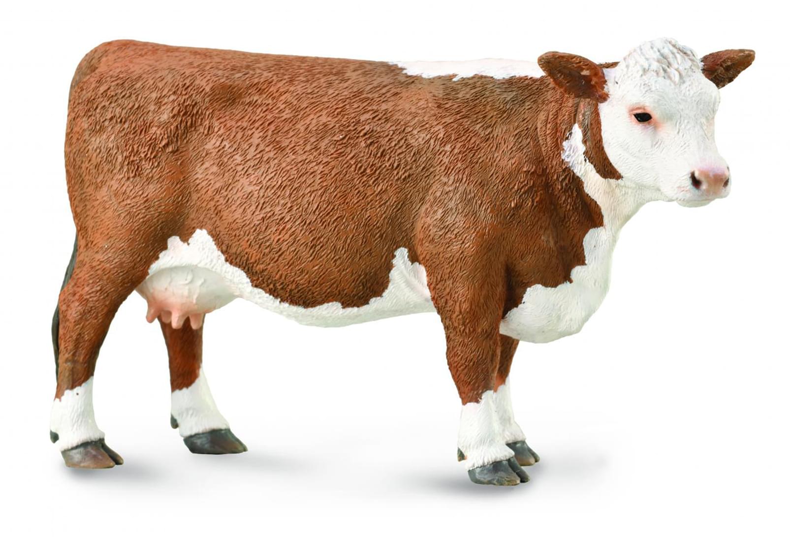 CollectA Farm Life Collection Miniature Figure , Hereford Cow
