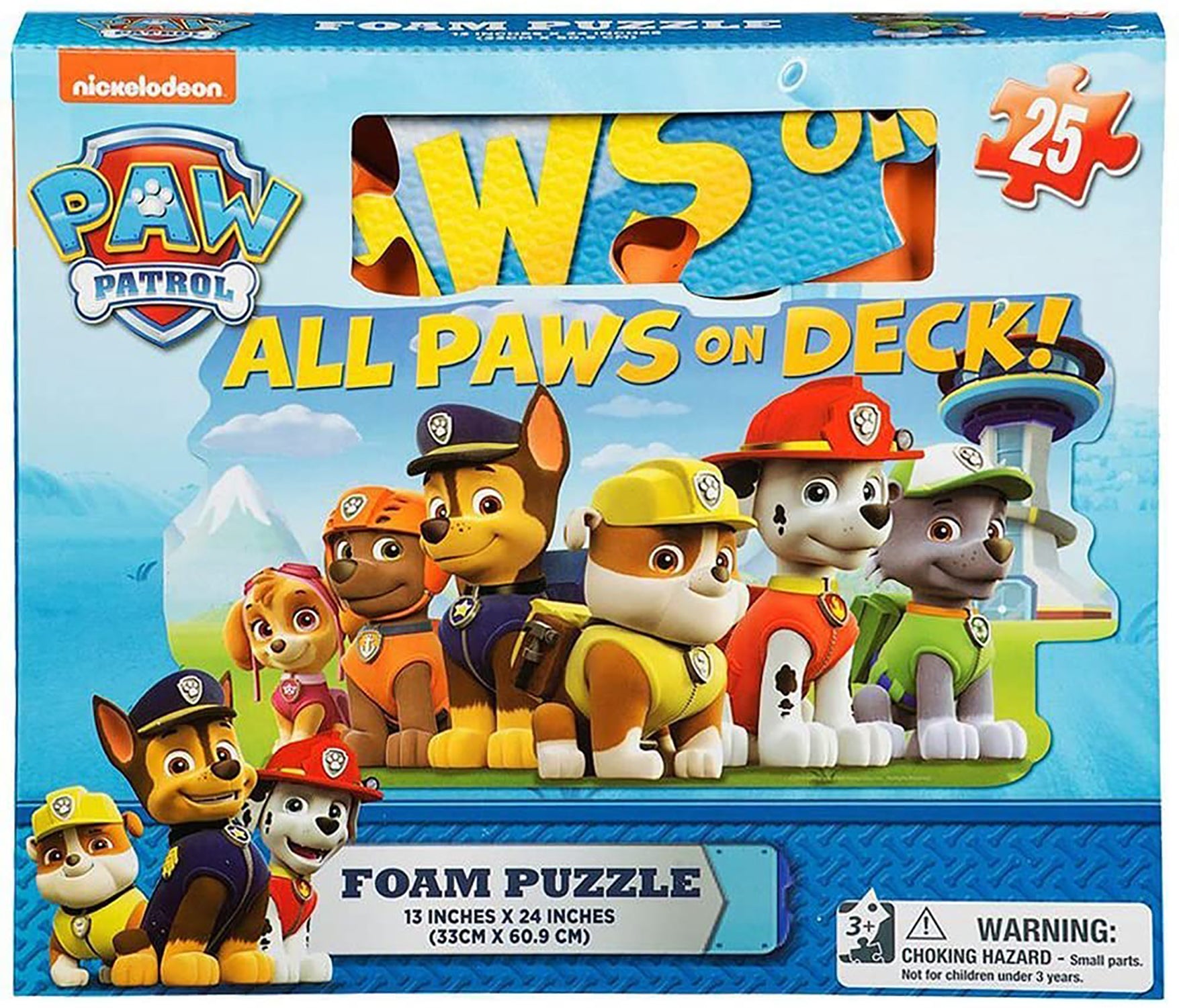 PAW Patrol 25 Piece Foam Jigsaw Puzzle