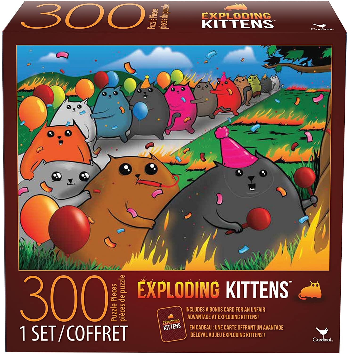 Exploding Kittens 300 Piece Jigsaw Puzzle