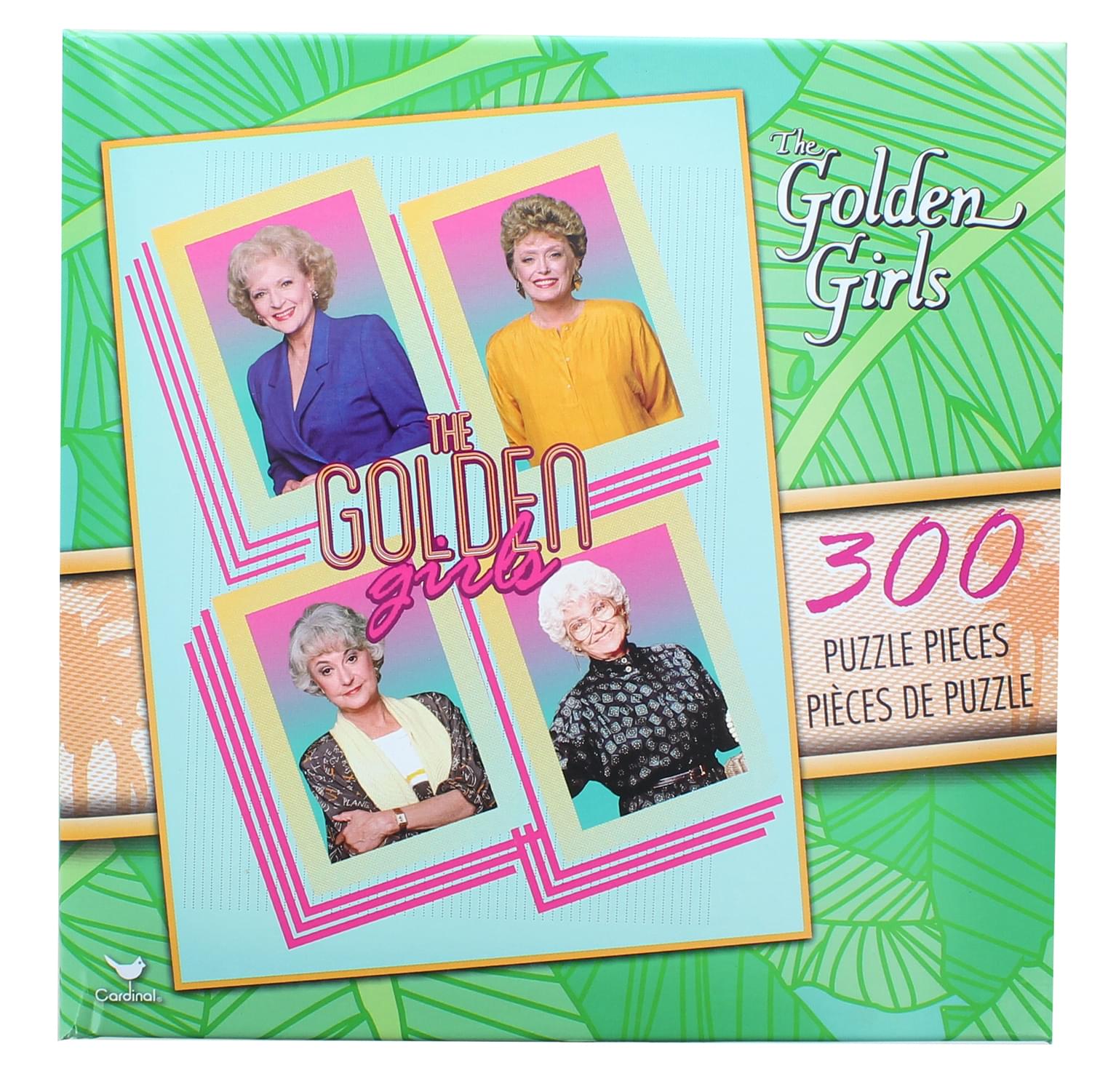 The Golden Girls Four Corners 300 Puzzle Pieces Cardinal 18x24