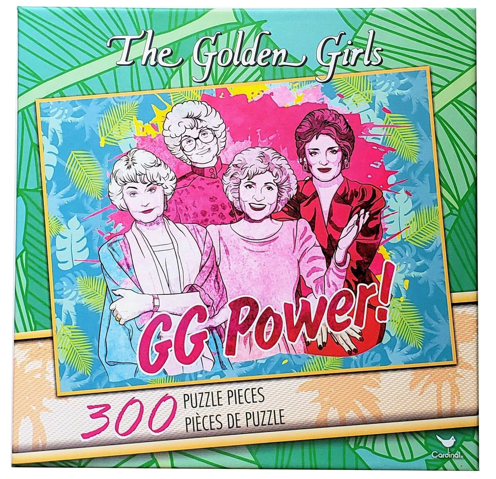 The Golden Girls GG Power! 300 Puzzle Pieces Cardinal 18x24
