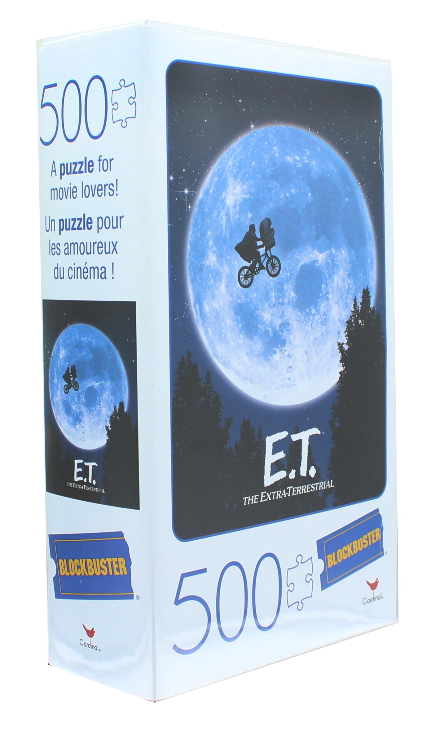 E.T. The Extra Terrestrial 500 Piece Jigsaw Puzzle In Plastic VHS Video Case