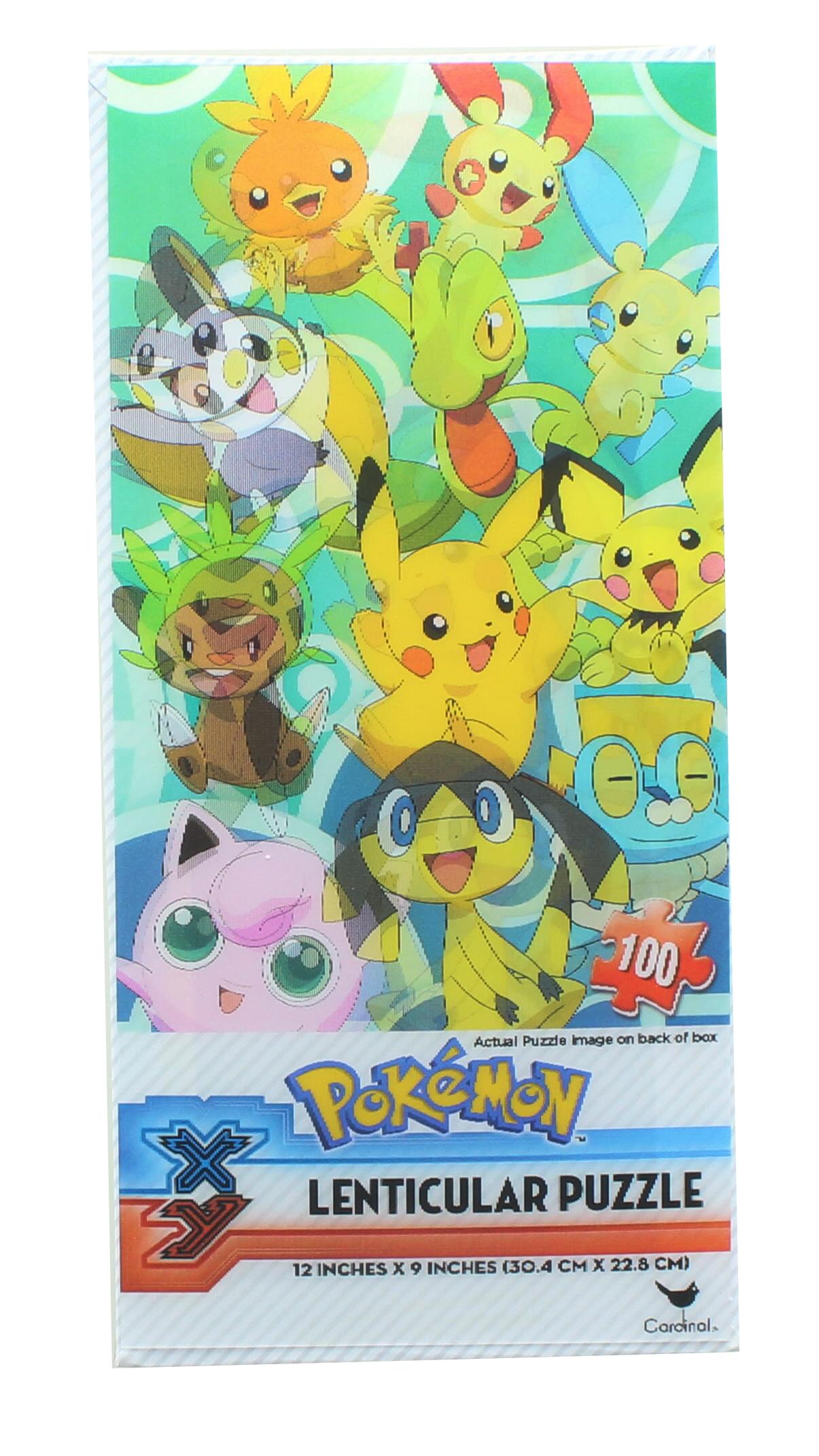 Pokemon XY 100 Piece Lenticular Jigsaw Puzzle