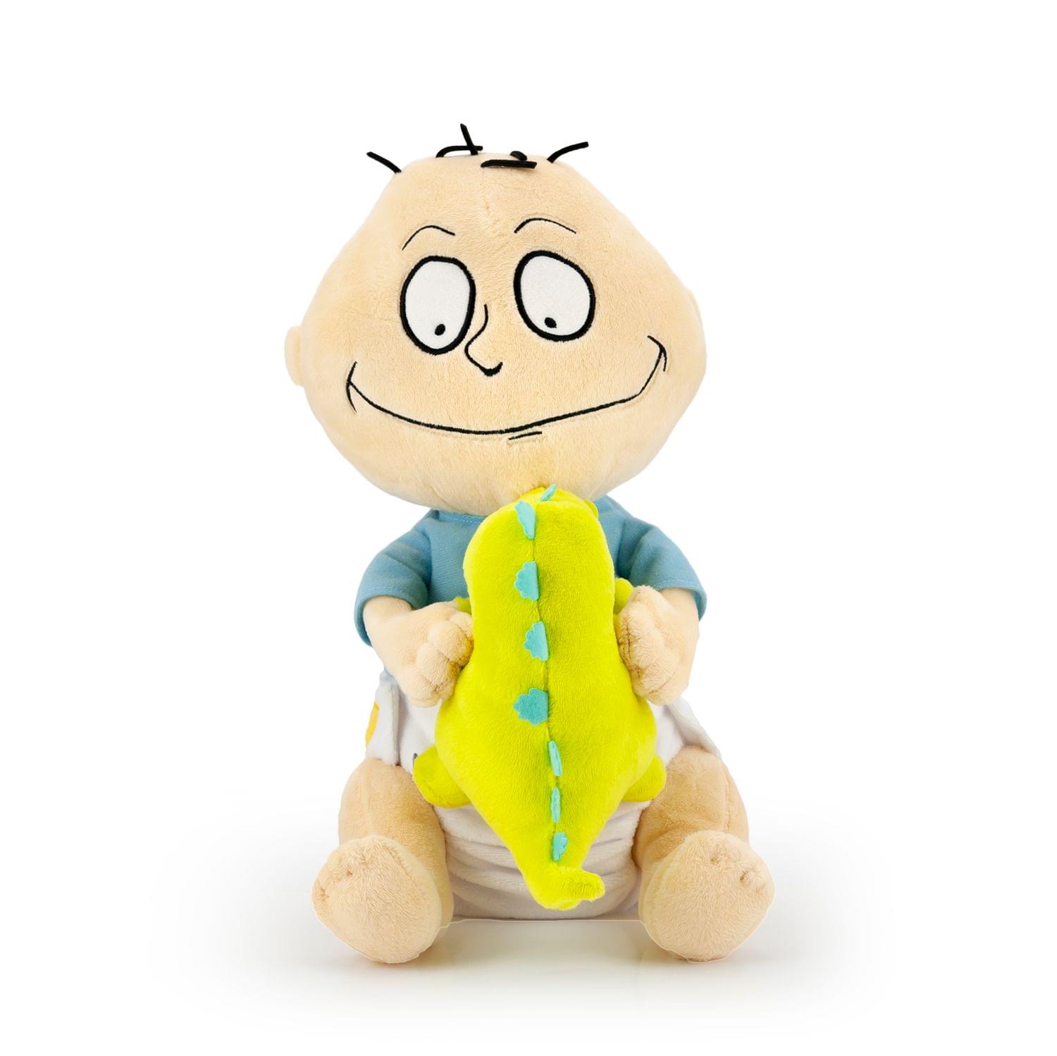 Nickelodeon Rugrats Tommy Pickles And Reptar Stuffed Plush Toy, 12