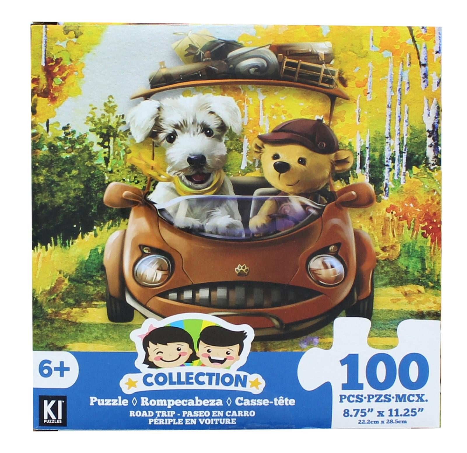 Dog And Teddybear 100 Piece Juvenile Collection Jigsaw Puzzle