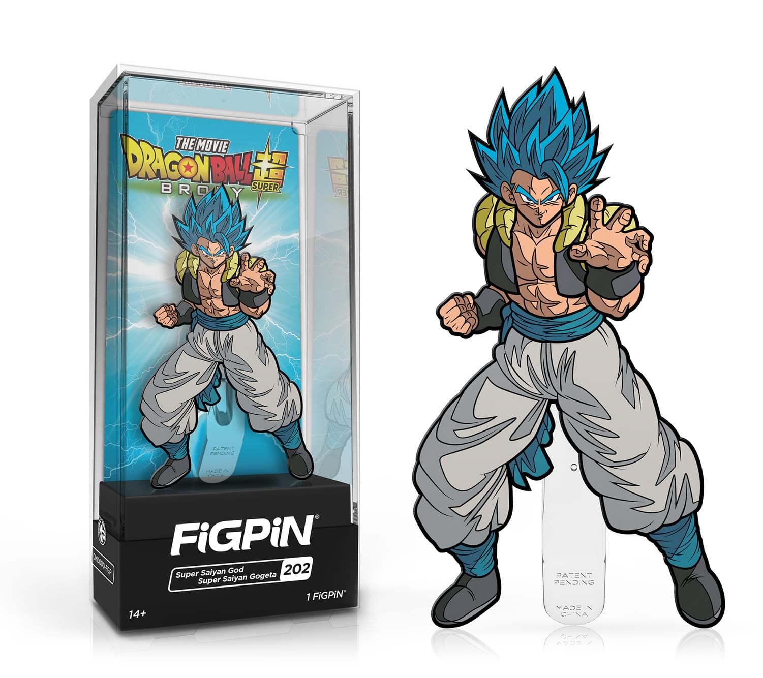 Dragon Ball Super Broly Enamel Figpin Ss God Ss Gogeta Free Shippi Toynk Toys