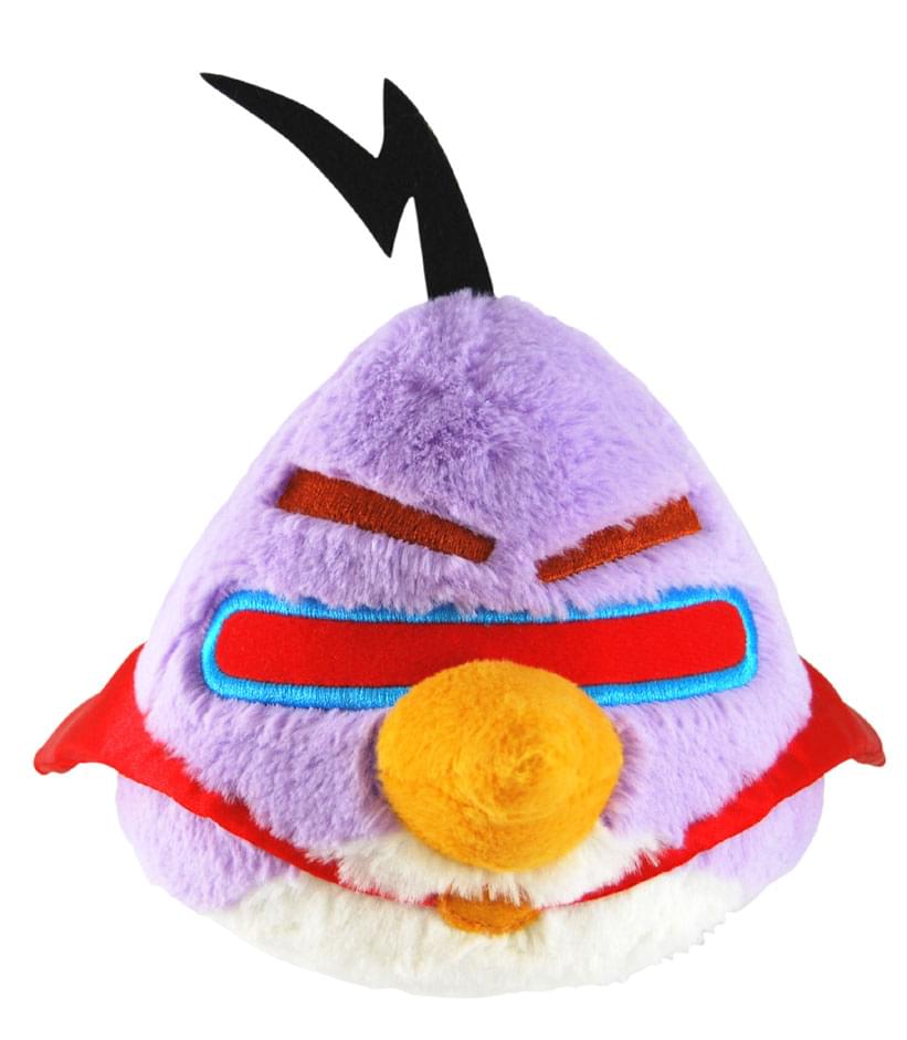 Angry Birds Space 16 Deluxe Plush With Sound: Lazer Purple Bird